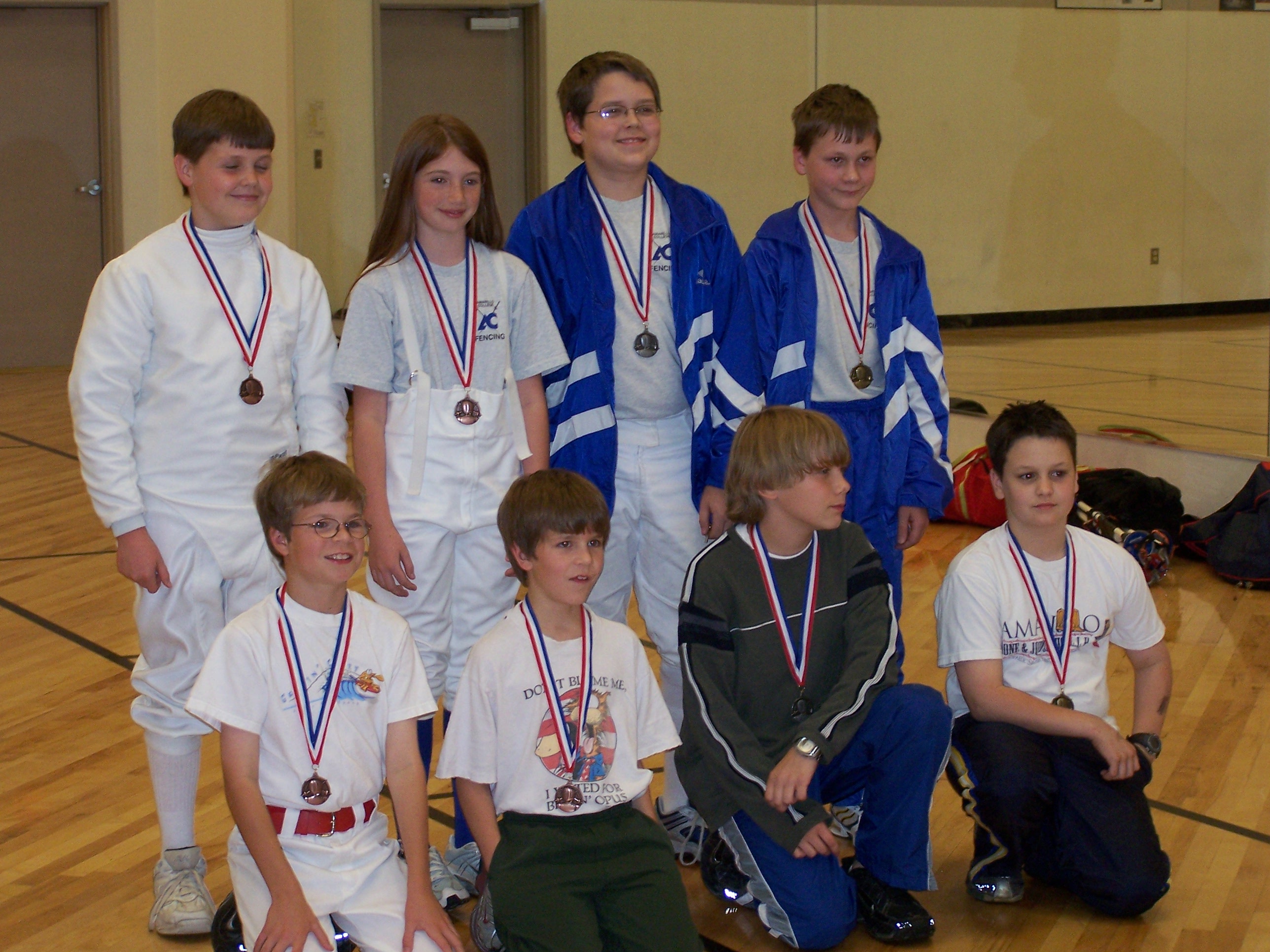 Spring 2006 Semester Youth Class Medal Winners