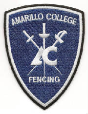 Amarillo College Fencing Patch
